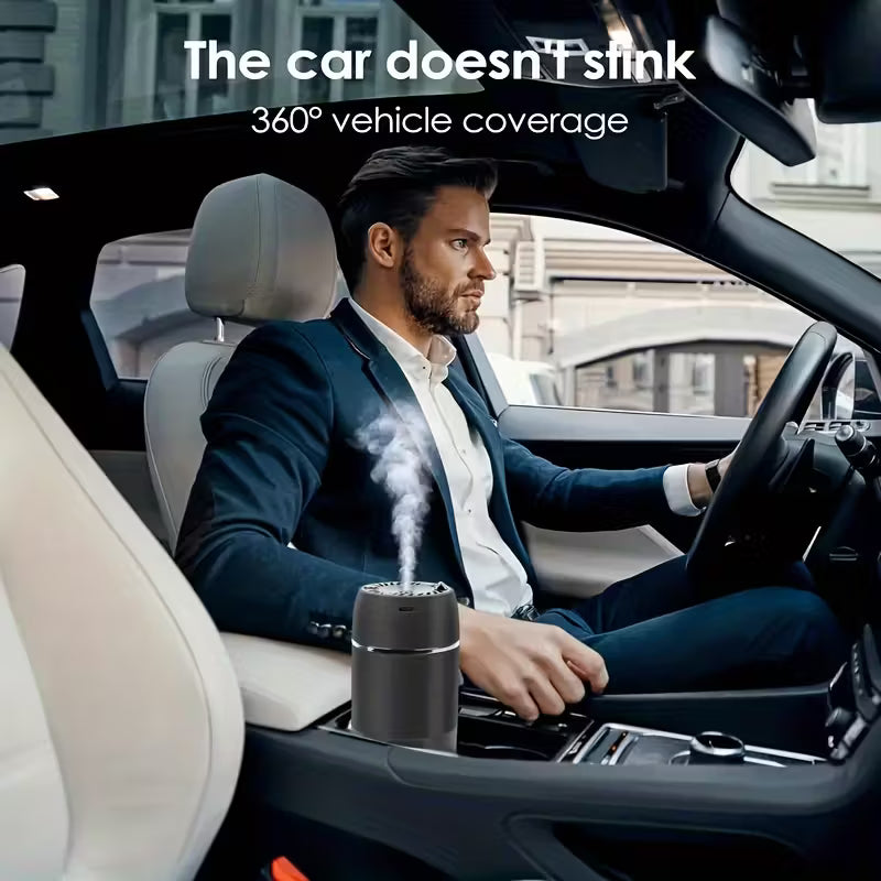 Slimme Luchtuitlaat Diffuser, Hoeveelheid: 1 stuk Diffuser + 3 Flessen Aromatherapie