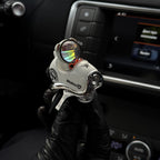 AutoXPrime™ Spaceman — Inertial Spinning Car Air Freshener | Spacecraft Design | Odorless Refills Included