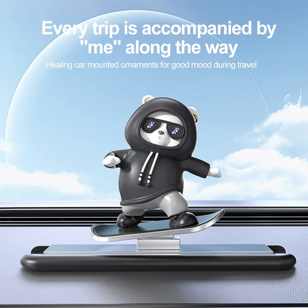 AutoXPrime™ Skateboarding Bear — Motion That Captivates!