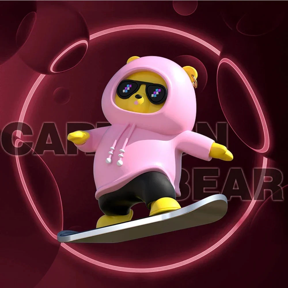 AutoXPrime™ Skateboarding Bear — Motion That Captivates!