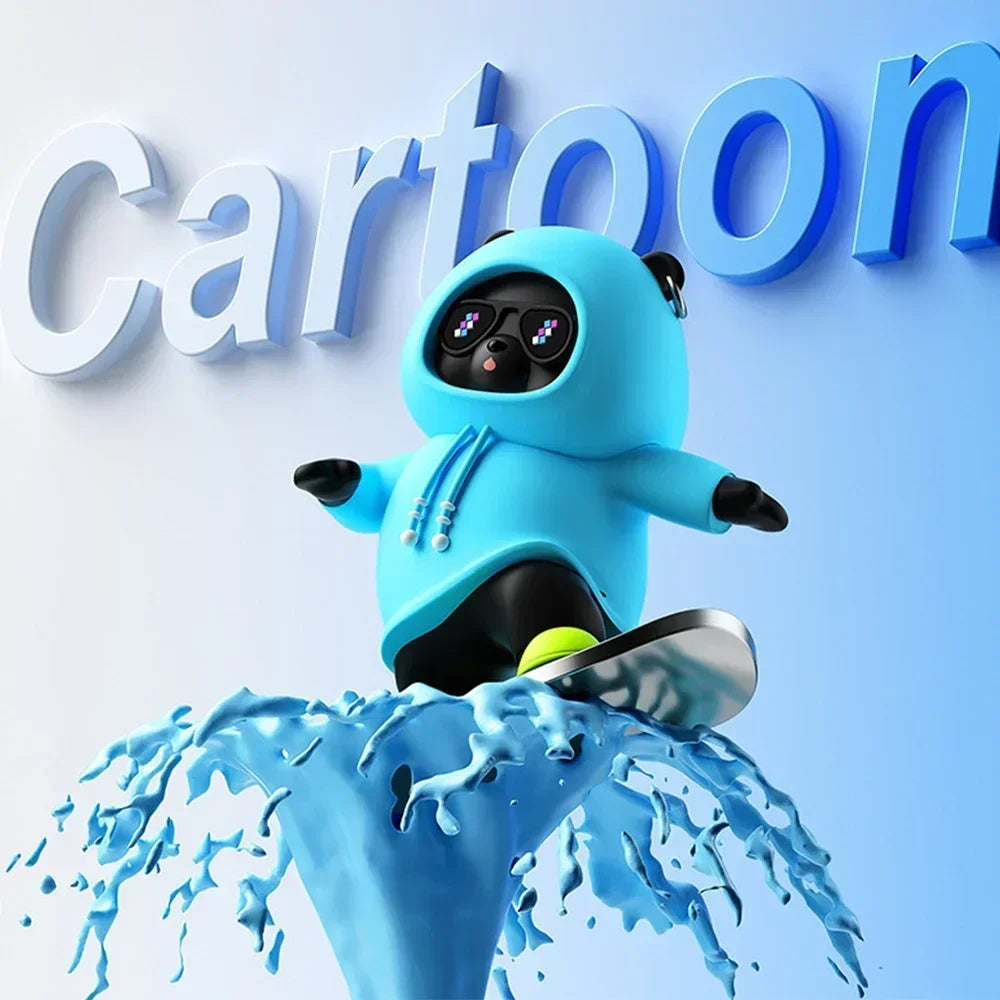 AutoXPrime™ Skateboarding Bear — Motion That Captivates!