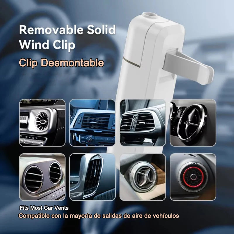 Smart Car Aroma Diffuser Auto Start Stop with Engine Fast Deodorizer Long Lasting Fragrance  6 Bottles Essential Oils Gift