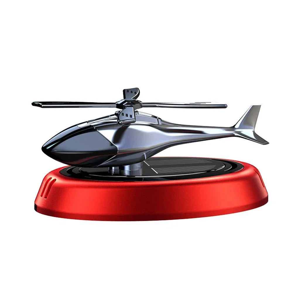 Helicopter Styling Solar Car air freshener Car Interior Decor Aromatherapy Car accessories Propeller rotary perfume diffuser
