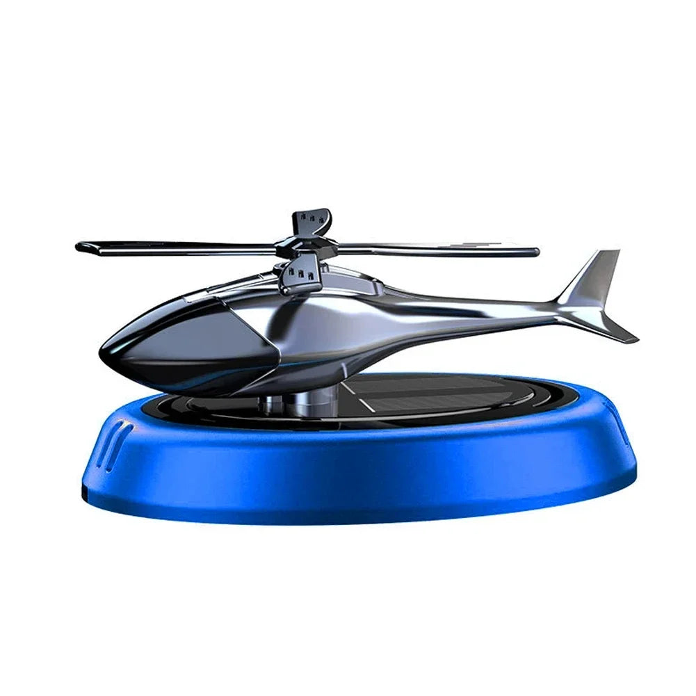 Helicopter Styling Solar Car air freshener Car Interior Decor Aromatherapy Car accessories Propeller rotary perfume diffuser