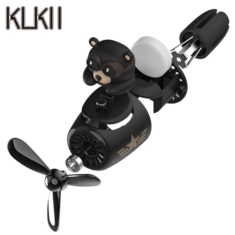 AutoXPrime™ Bear Pilot Propeller Car Air Freshener