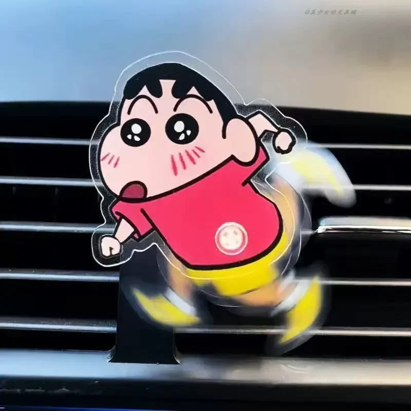 AutoXPrime™ Tom & Jerry Rotating Car Air Vent Decor – Cute Cartoon Accessory