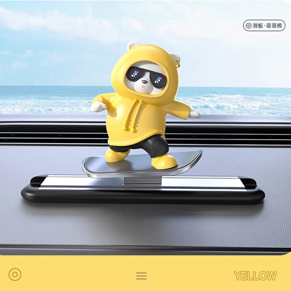 AutoXPrime™ Skateboarding Bear — Motion That Captivates!