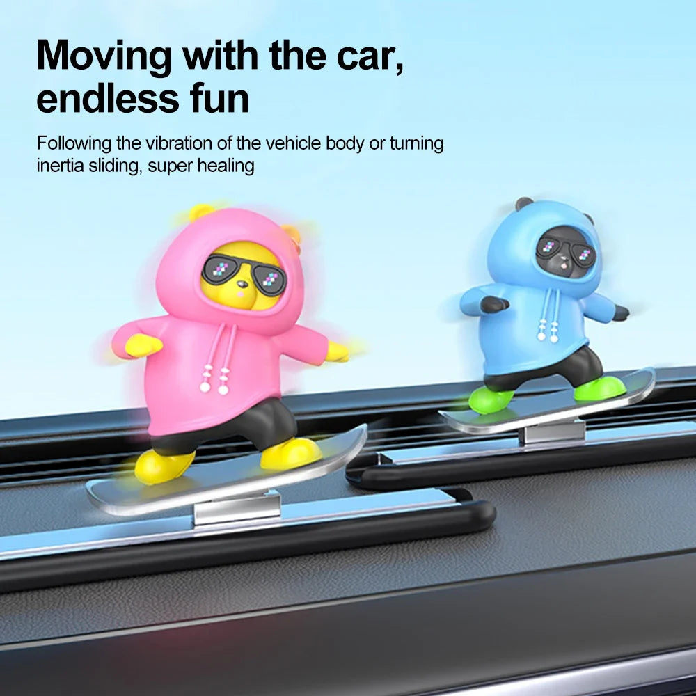 AutoXPrime™ Skateboarding Bear — Motion That Captivates!
