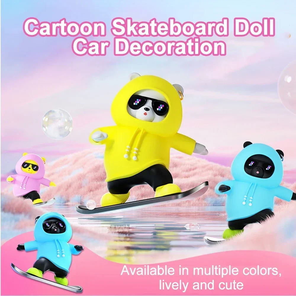 AutoXPrime™ Skateboarding Bear — Motion That Captivates!