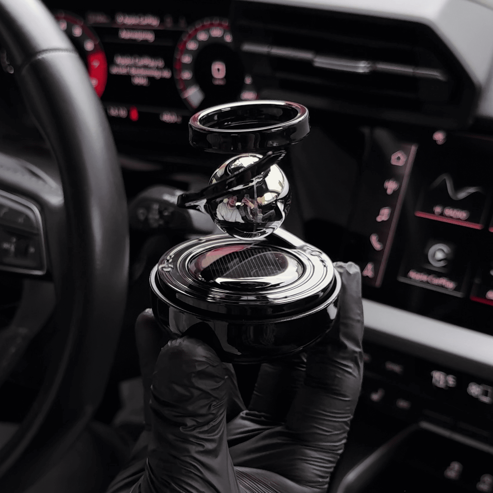 AutoXPrime™ Solar Car Air Freshener with Levitation Effect